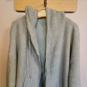 Sherpa Zip Up Hoodie